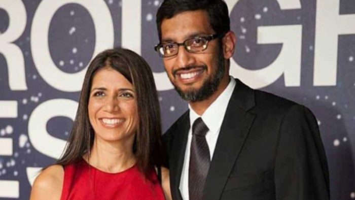 Anjali Pichai – Wife of Google CEO Sundar Pichai-getinstartup